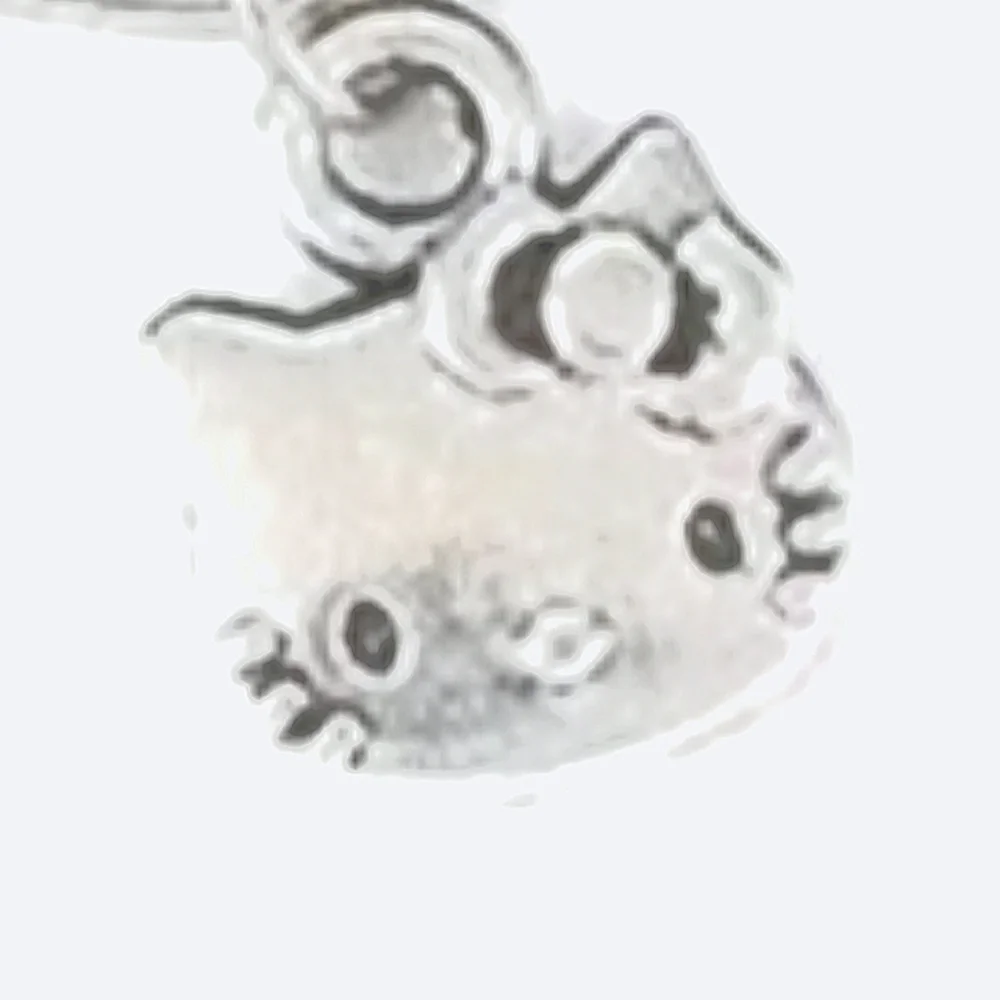 Silver Hello Kitty Charm One For use with Euro style Necklace Bracelet NEW